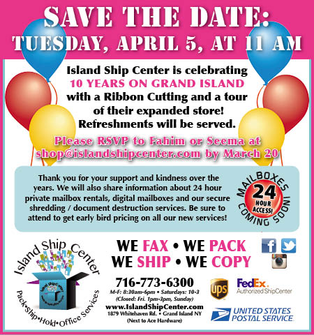 Join us April 5th for our 10 Year Anniversary and Grand Re-opening Celebration