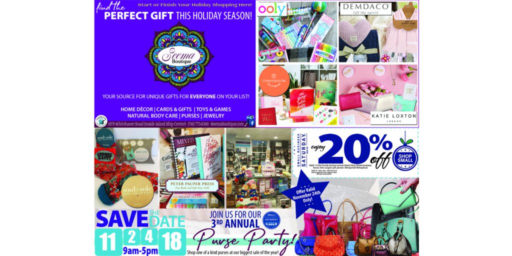 Our 3rd Annual Purse Party is on November 24th (Small Business Saturday) and We Request the Pleasure of your Company