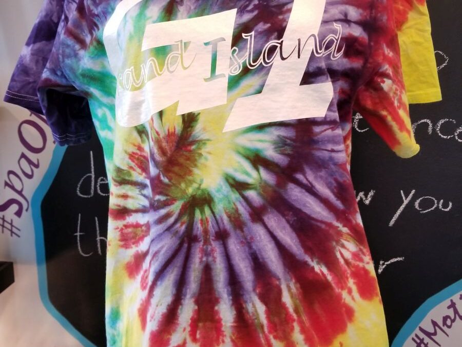 Grand Island Tie Dye T-Shirts Are Back In Stock – For A Limited Time